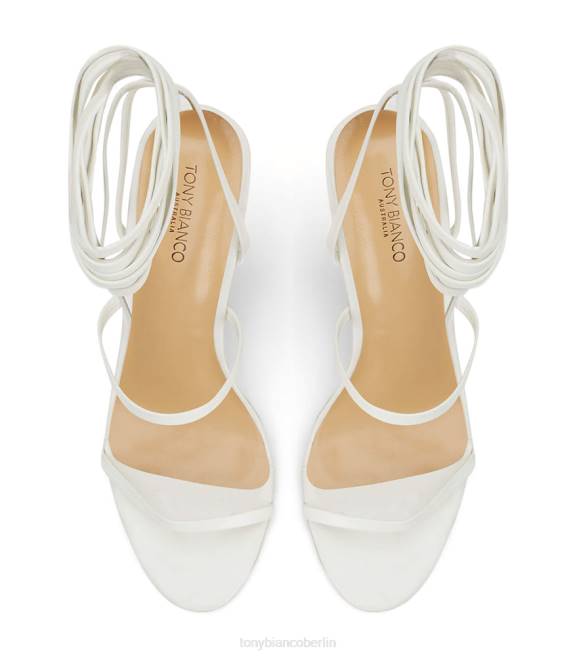 Riemchensandaletten| de Tony Bianco Frauen Gabriella-Wedges Milch-Capretto 4624371